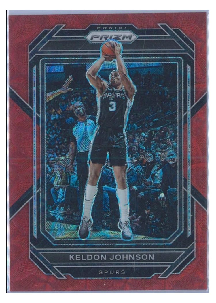 2022-23 Panini Prizm Base Set Keldon Johnson #211 card
