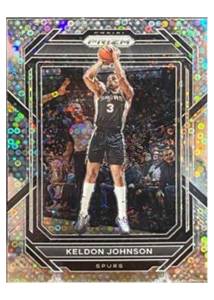 2022-23 Panini Prizm Base Set Keldon Johnson #211 card