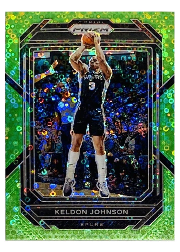 2022-23 Panini Prizm Base Set Keldon Johnson #211 card