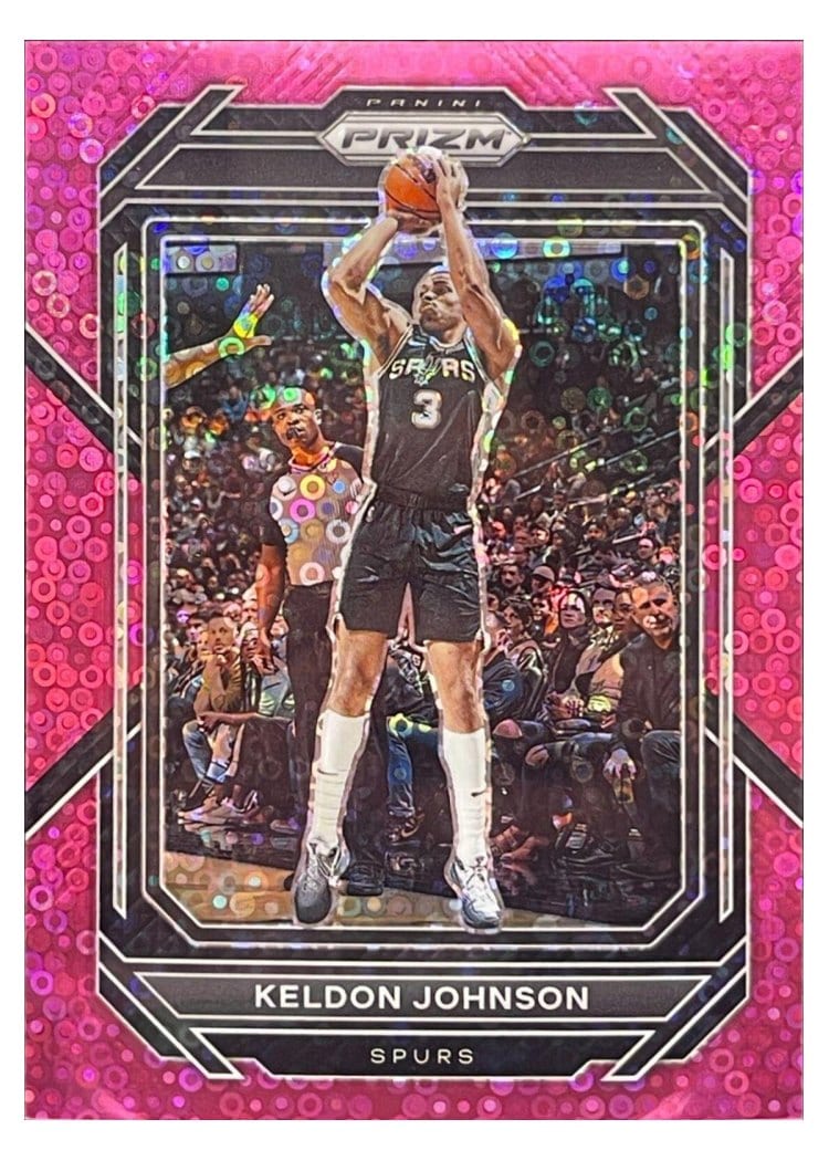 2022-23 Panini Prizm Base Set Keldon Johnson #211 card