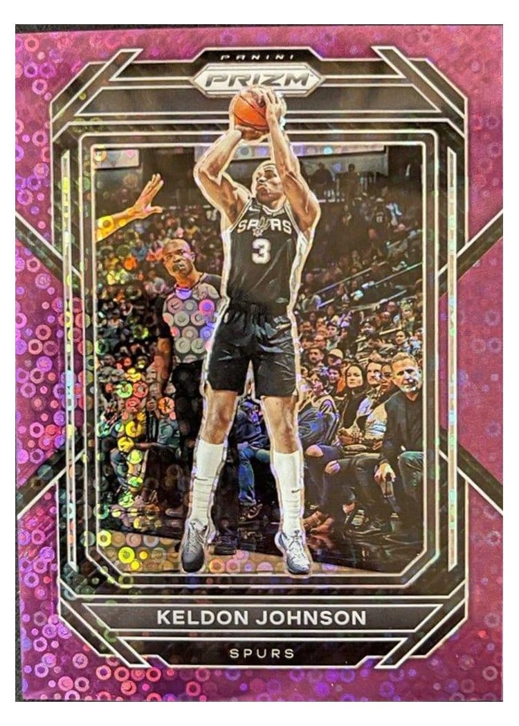 2022-23 Panini Prizm Base Set Keldon Johnson #211 card