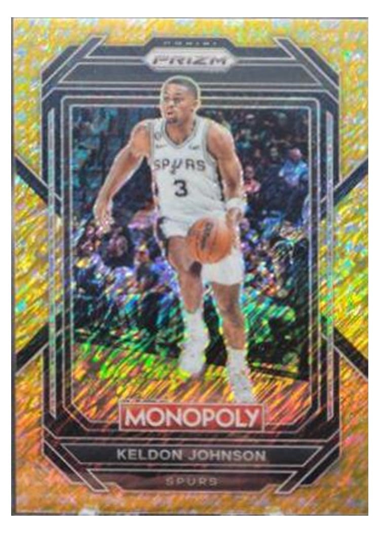 2022-23 Panini Prizm Base Set Keldon Johnson #211 card