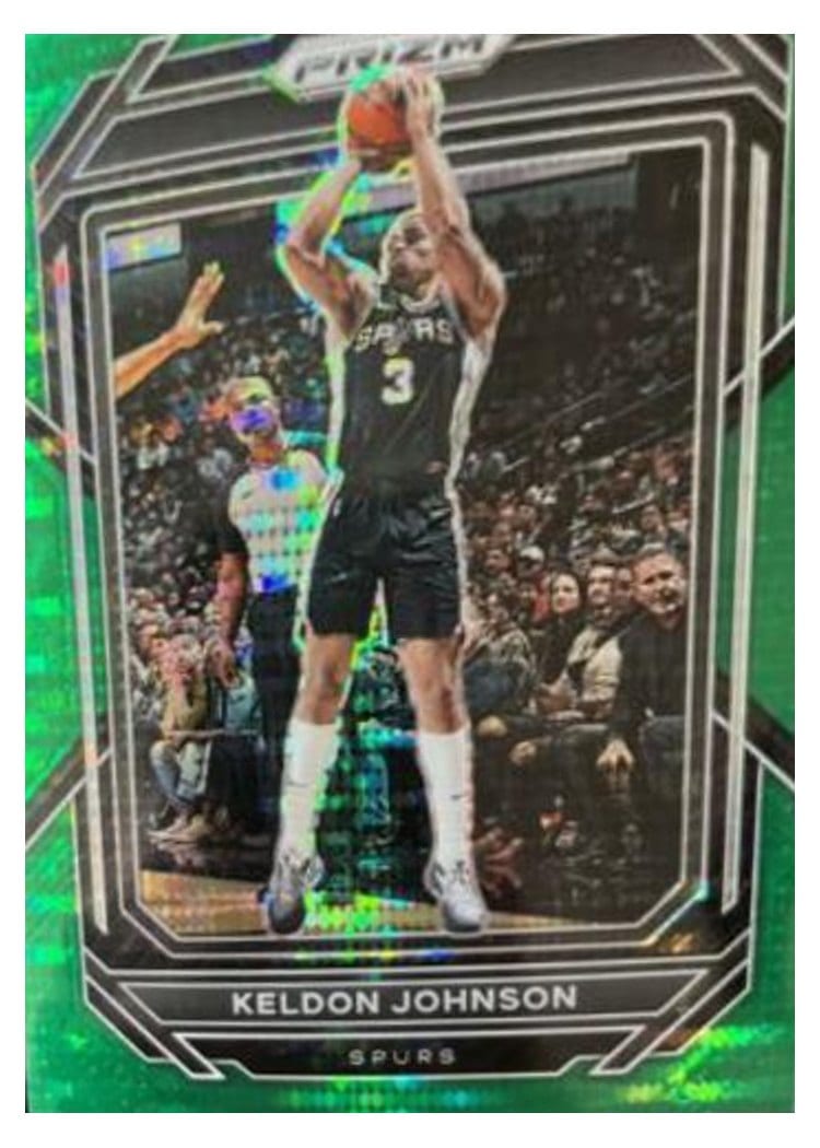 2022-23 Panini Prizm Base Set Keldon Johnson #211 card