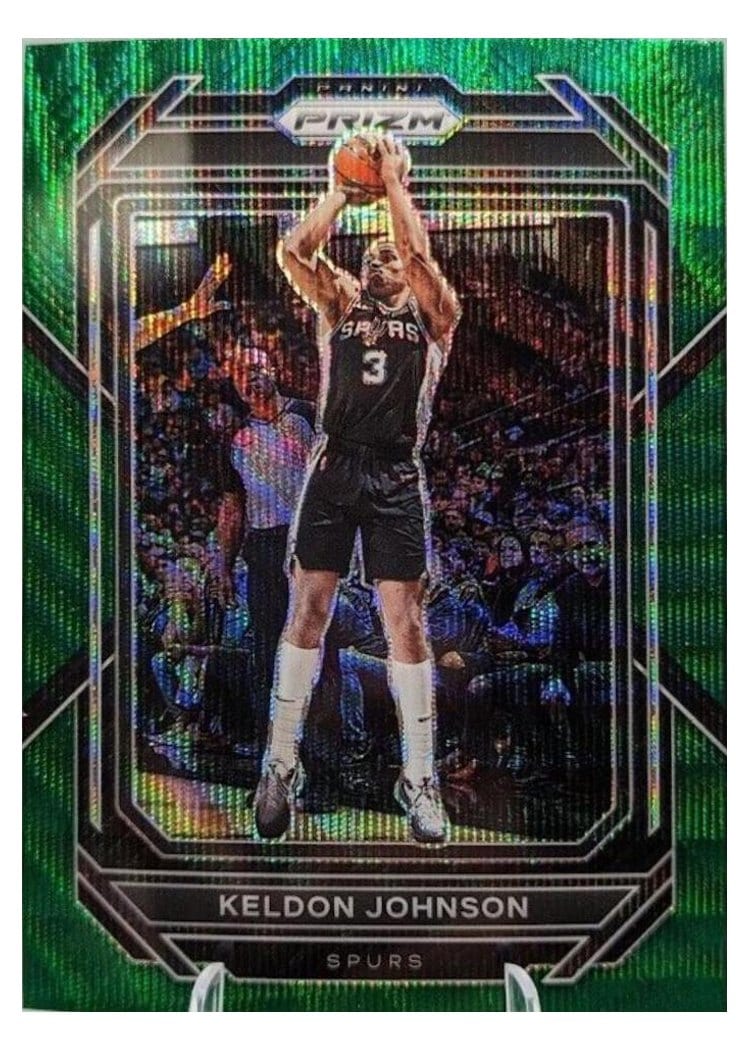 2022-23 Panini Prizm Base Set Keldon Johnson #211 card