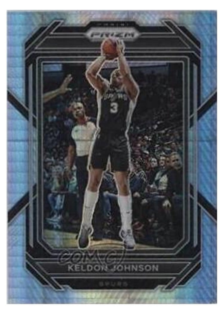 2022-23 Panini Prizm Base Set Keldon Johnson #211 card