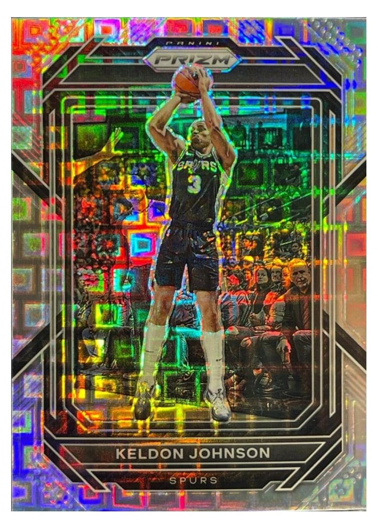 2022-23 Panini Prizm Base Set Keldon Johnson #211 card