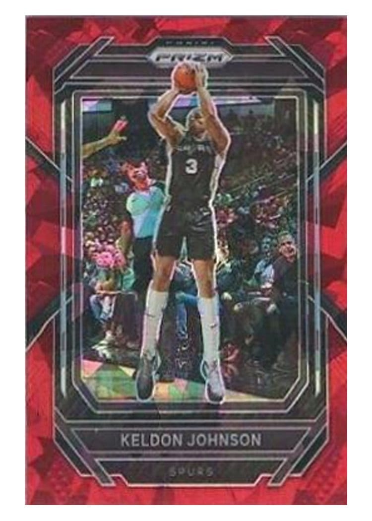 2022-23 Panini Prizm Base Set Keldon Johnson #211 card
