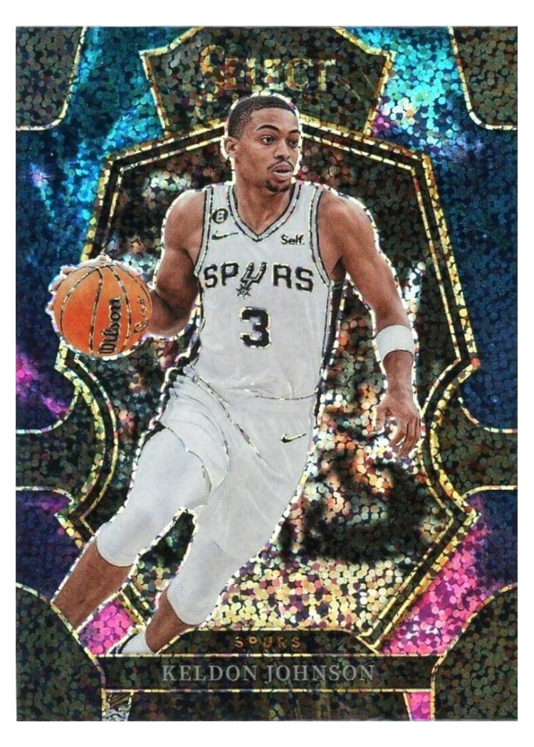 2022-23 Panini Select Base Set Keldon Johnson #154 card