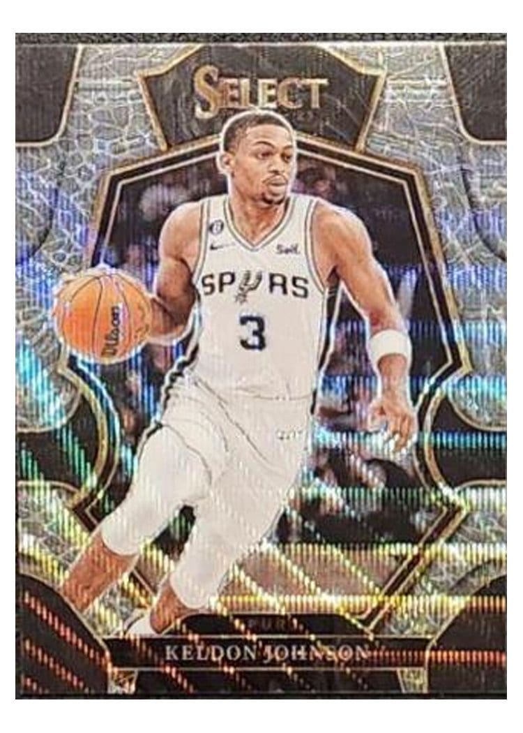 2022-23 Panini Select Base Set Keldon Johnson #154 card