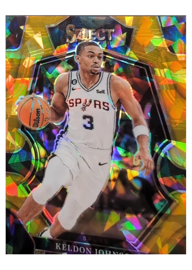 2022-23 Panini Select Base Set Keldon Johnson #154 card