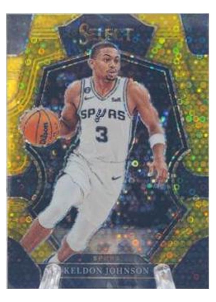 2022-23 Panini Select Base Set Keldon Johnson #154 card