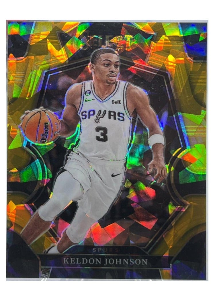 2022-23 Panini Select Base Set Keldon Johnson #154 card