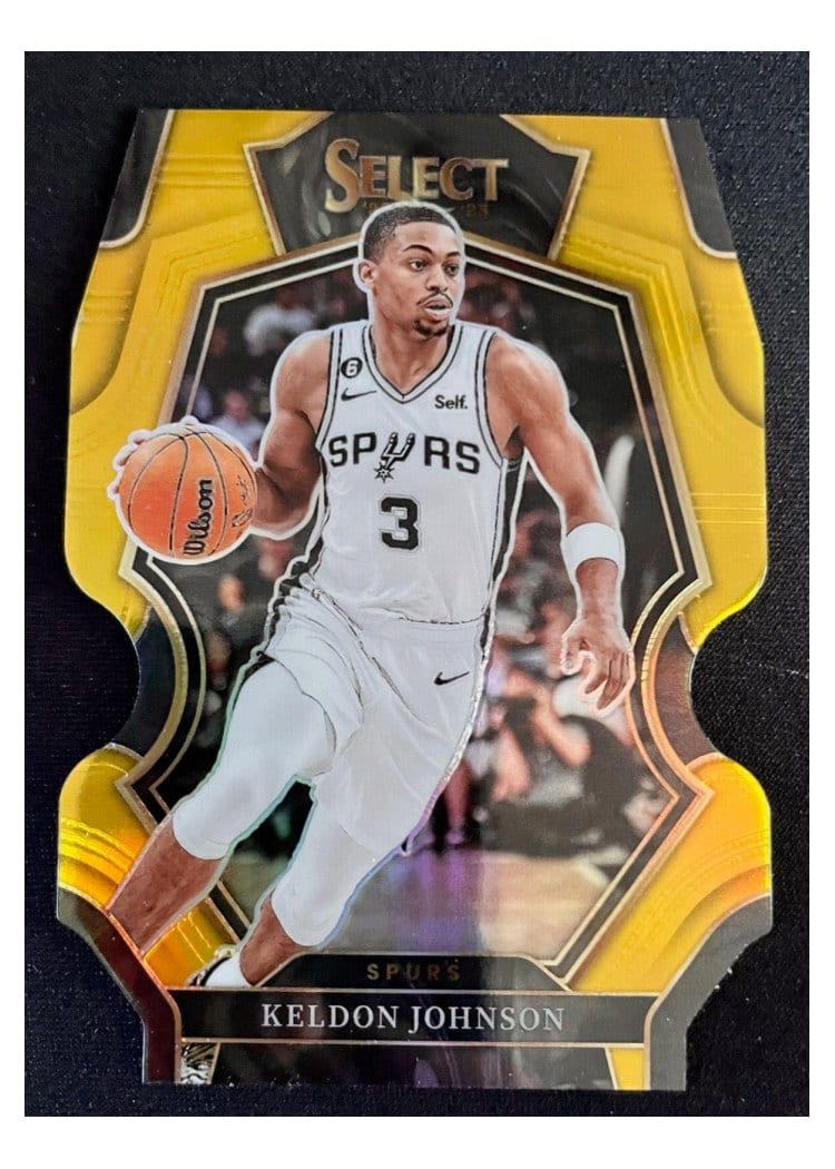2022-23 Panini Select Base Set Keldon Johnson #154 card