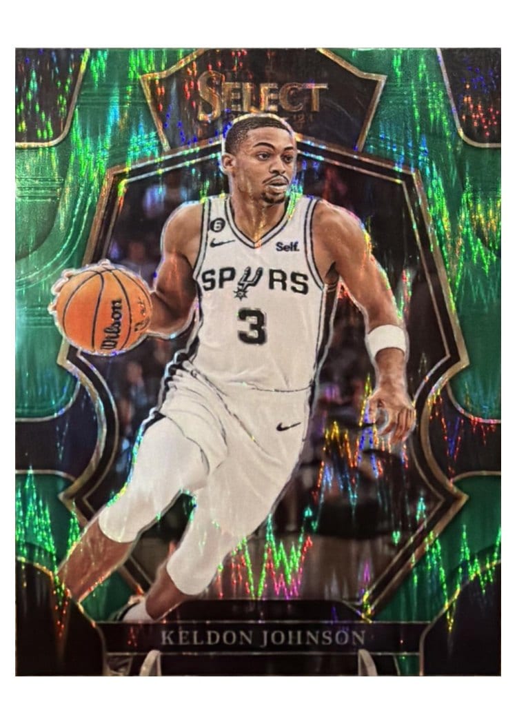 2022-23 Panini Select Base Set Keldon Johnson #154 card