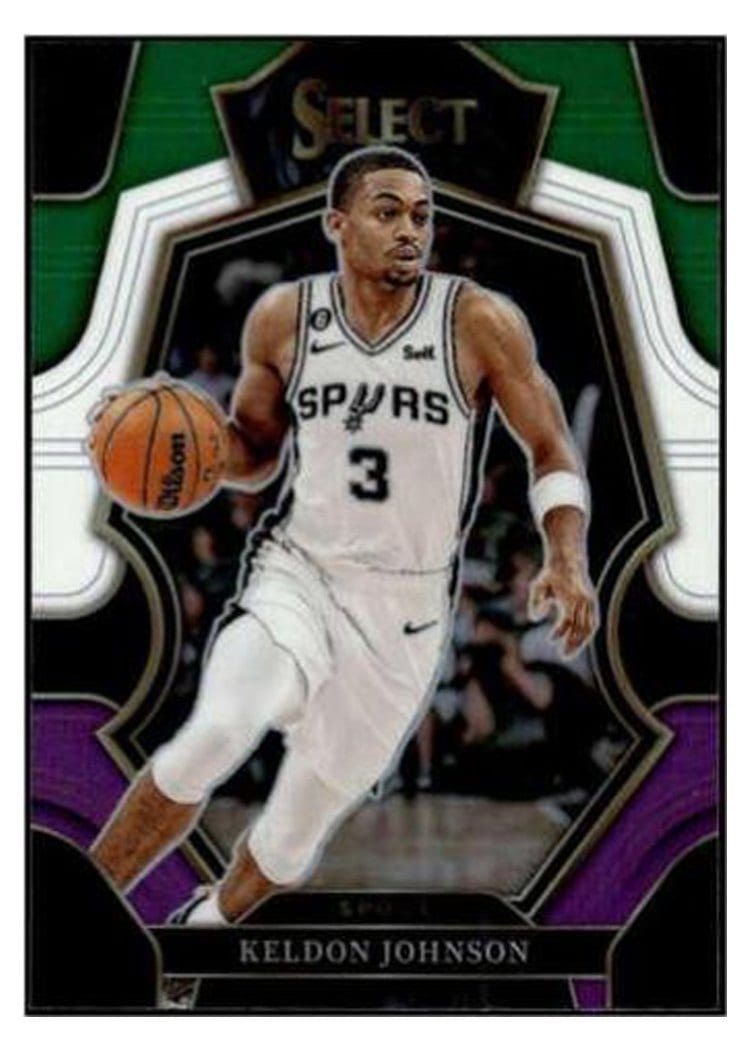 2022-23 Panini Select Base Set Keldon Johnson #154 card