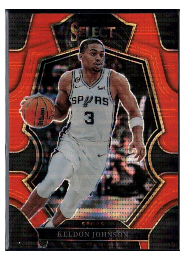 2022-23 Panini Select Base Set Keldon Johnson #154 card