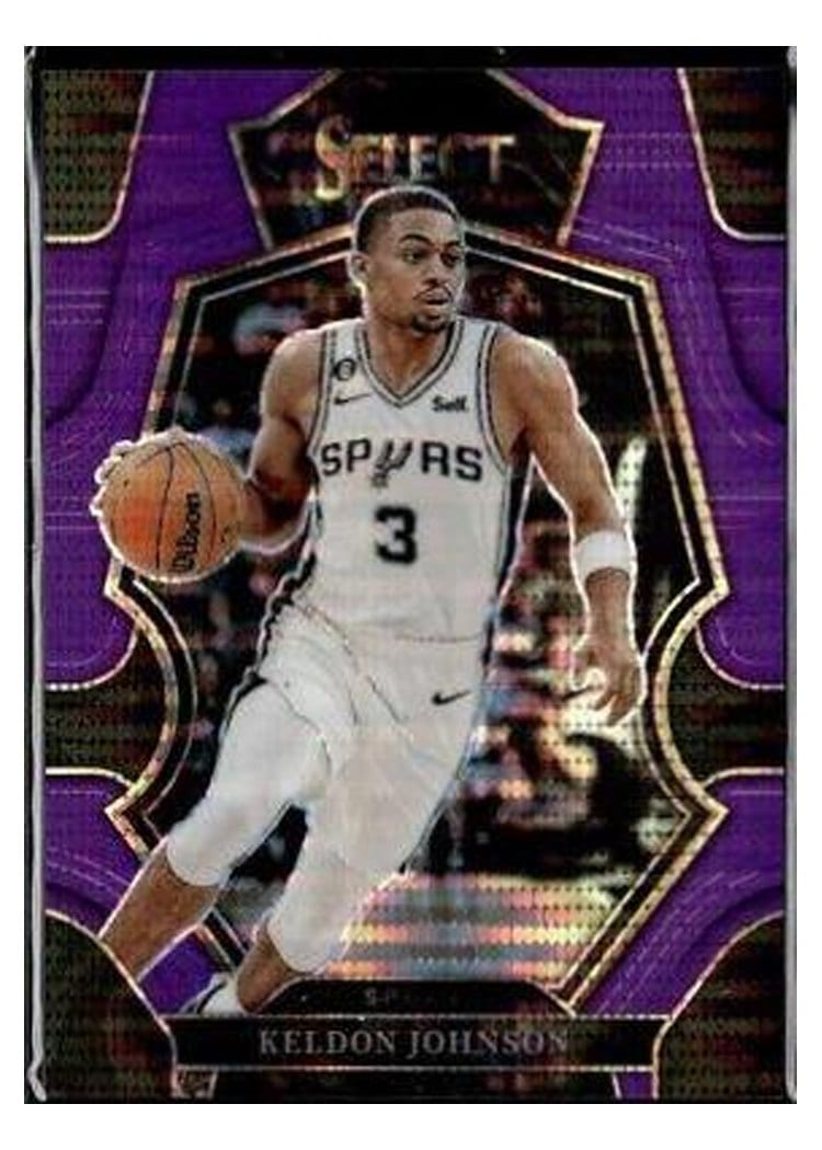2022-23 Panini Select Base Set Keldon Johnson #154 card