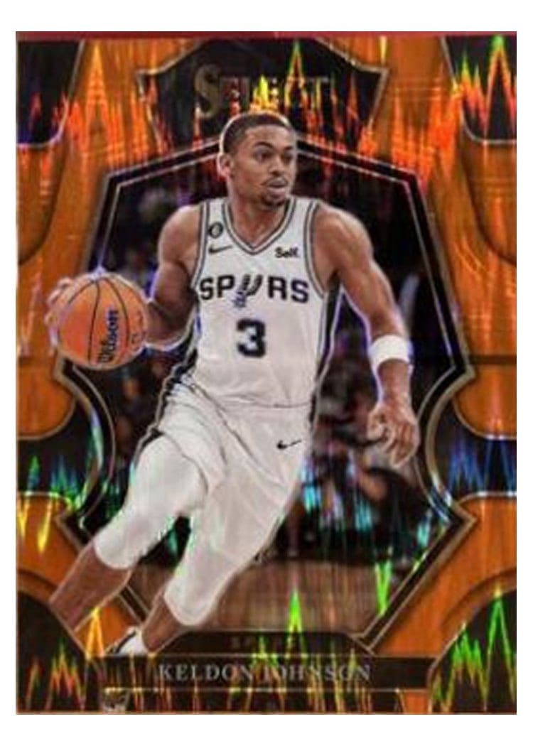 2022-23 Panini Select Base Set Keldon Johnson #154 card