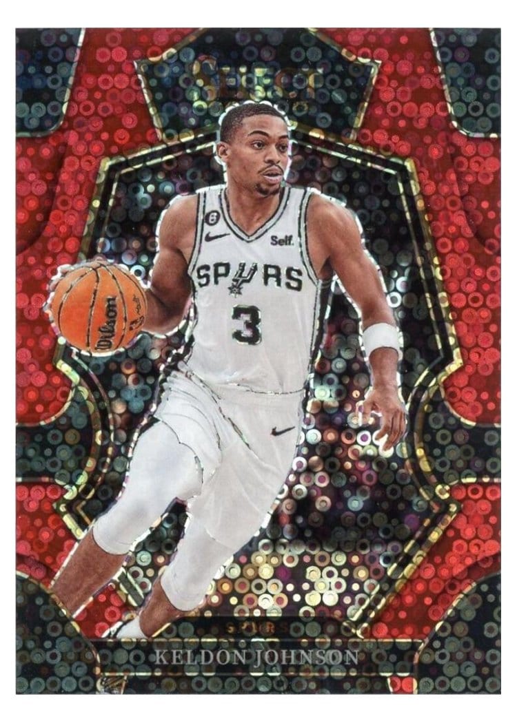 2022-23 Panini Select Base Set Keldon Johnson #154 card