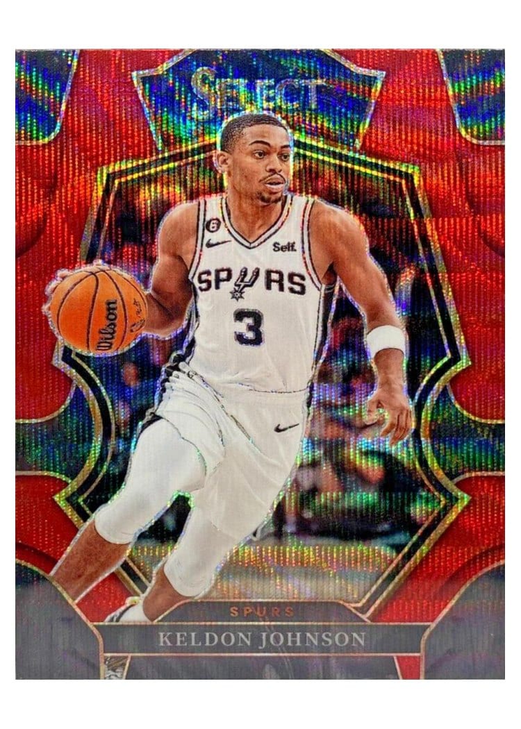 2022-23 Panini Select Base Set Keldon Johnson #154 card