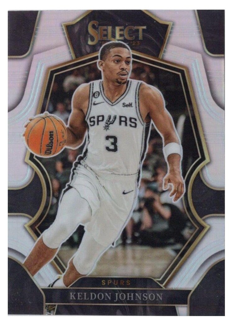 2022-23 Panini Select Base Set Keldon Johnson #154 card