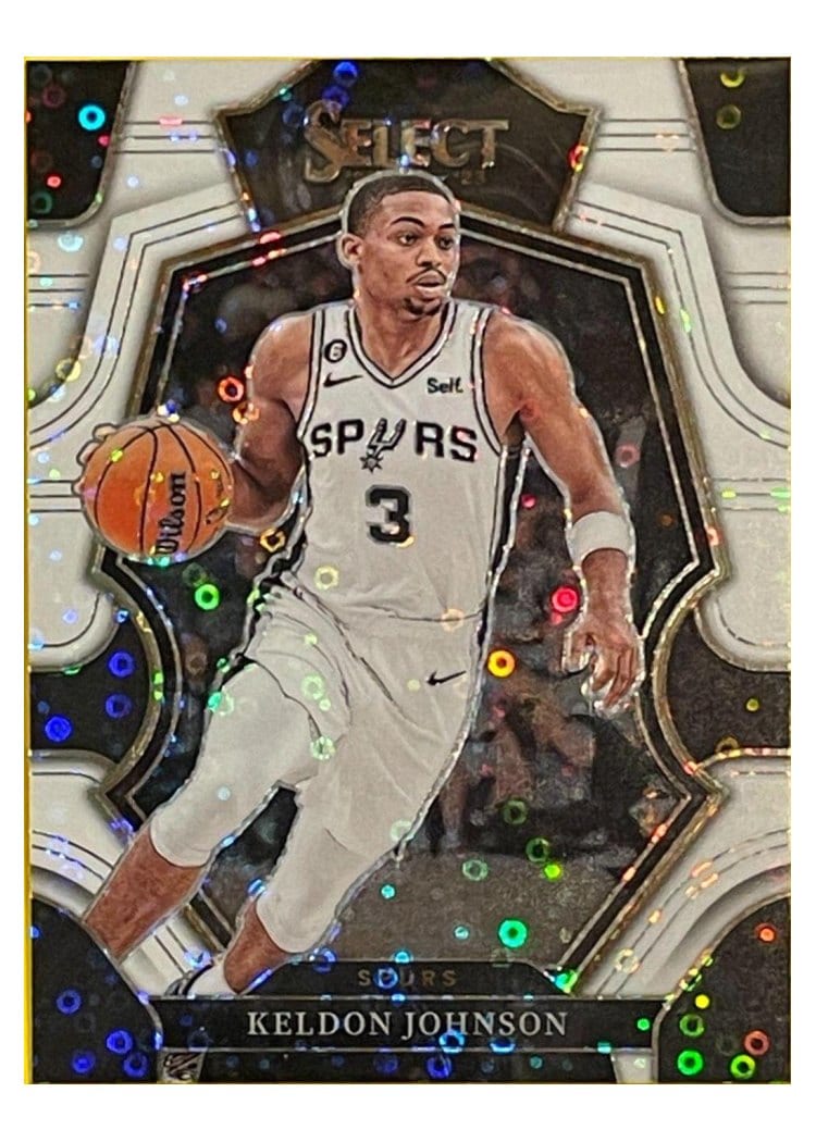 2022-23 Panini Select Base Set Keldon Johnson #154 card
