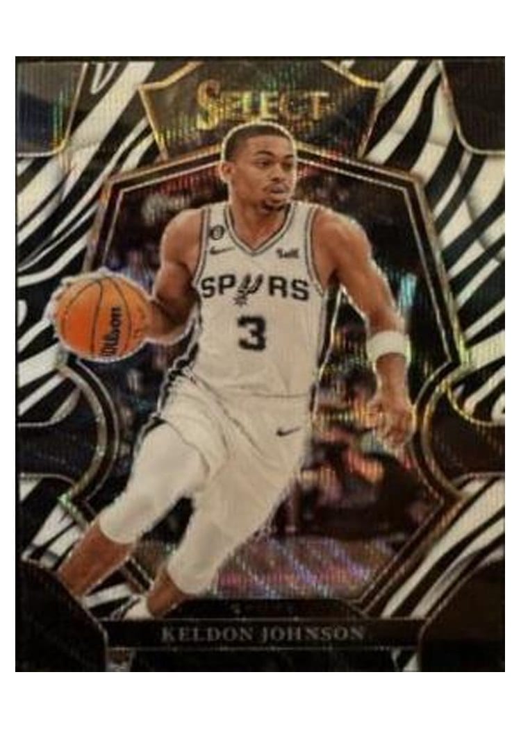 2022-23 Panini Select Base Set Keldon Johnson #154 card