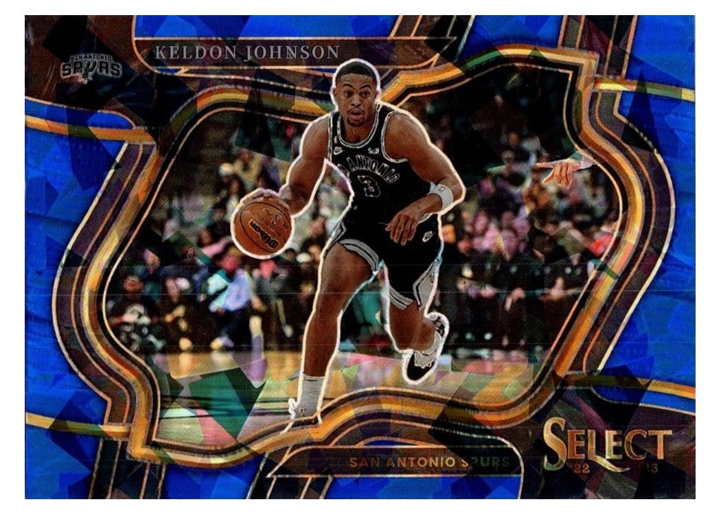 2022-23 Panini Select Base Set Keldon Johnson #254 card