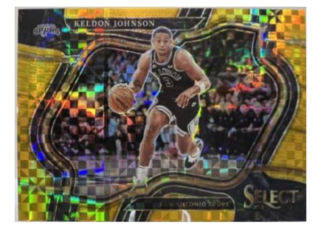 2022-23 Panini Select Base Set Keldon Johnson #254 card