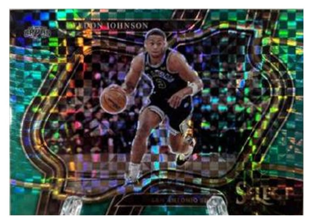 2022-23 Panini Select Base Set Keldon Johnson #254 card