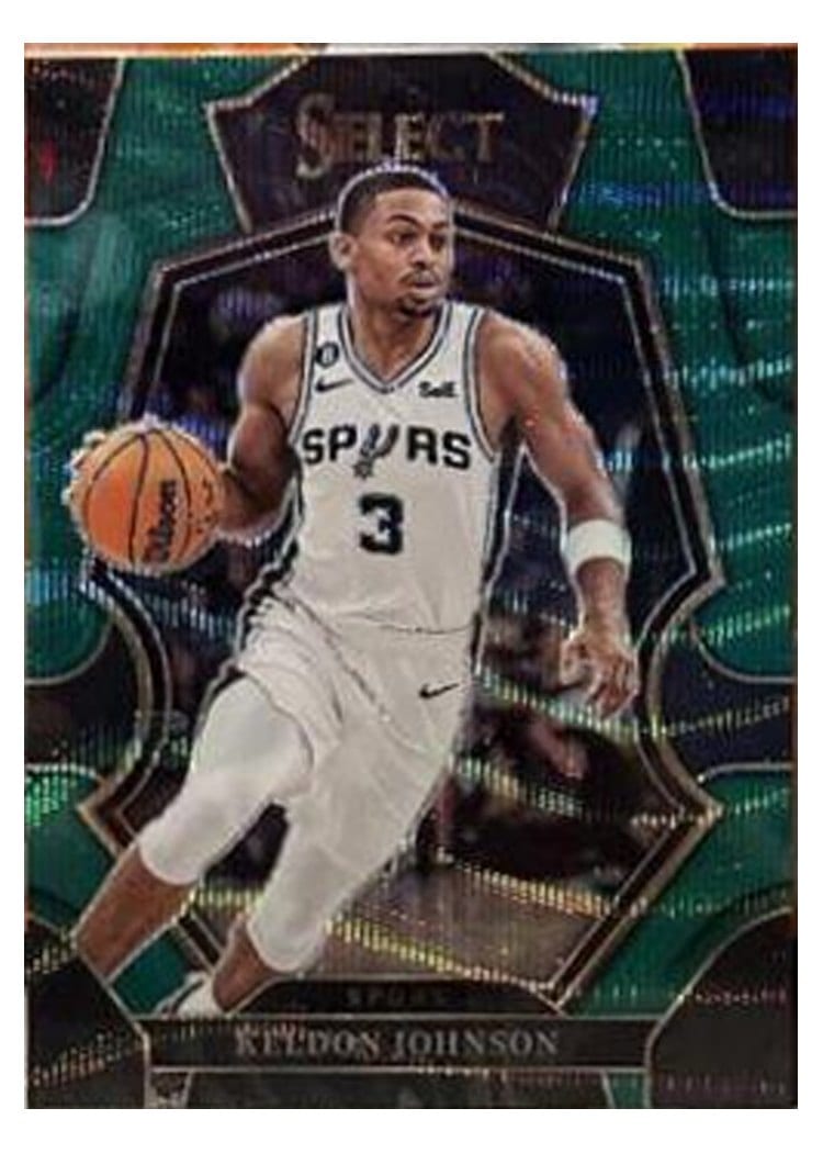 2022-23 Panini Select Base Set Keldon Johnson #254 card