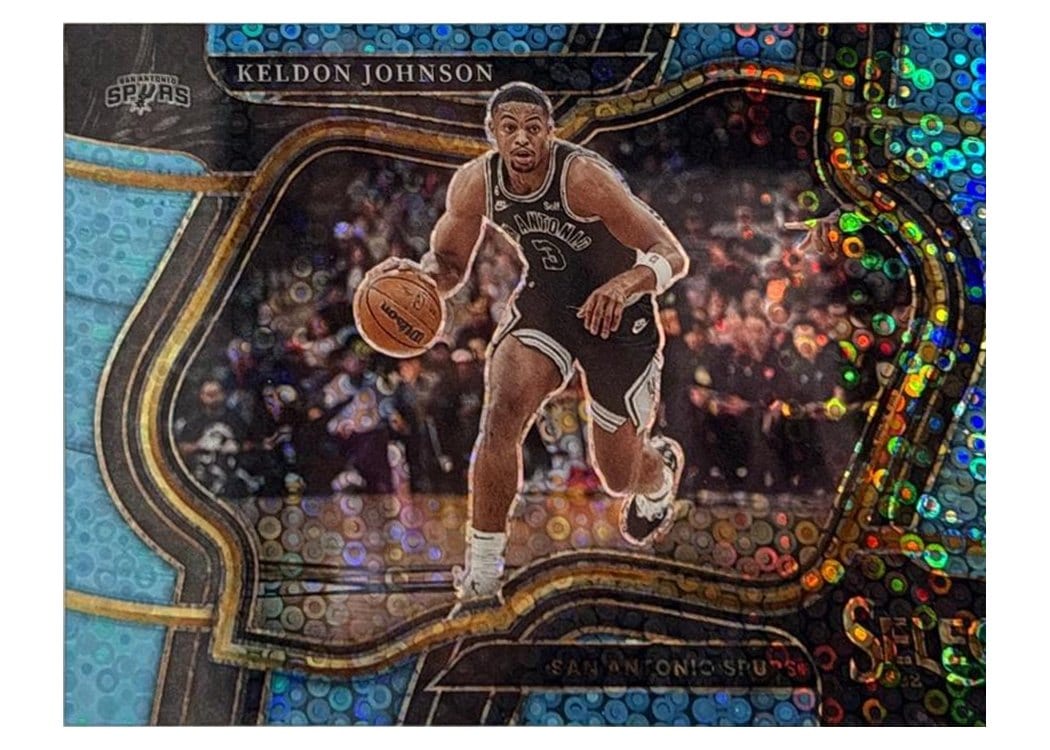 2022-23 Panini Select Base Set Keldon Johnson #254 card
