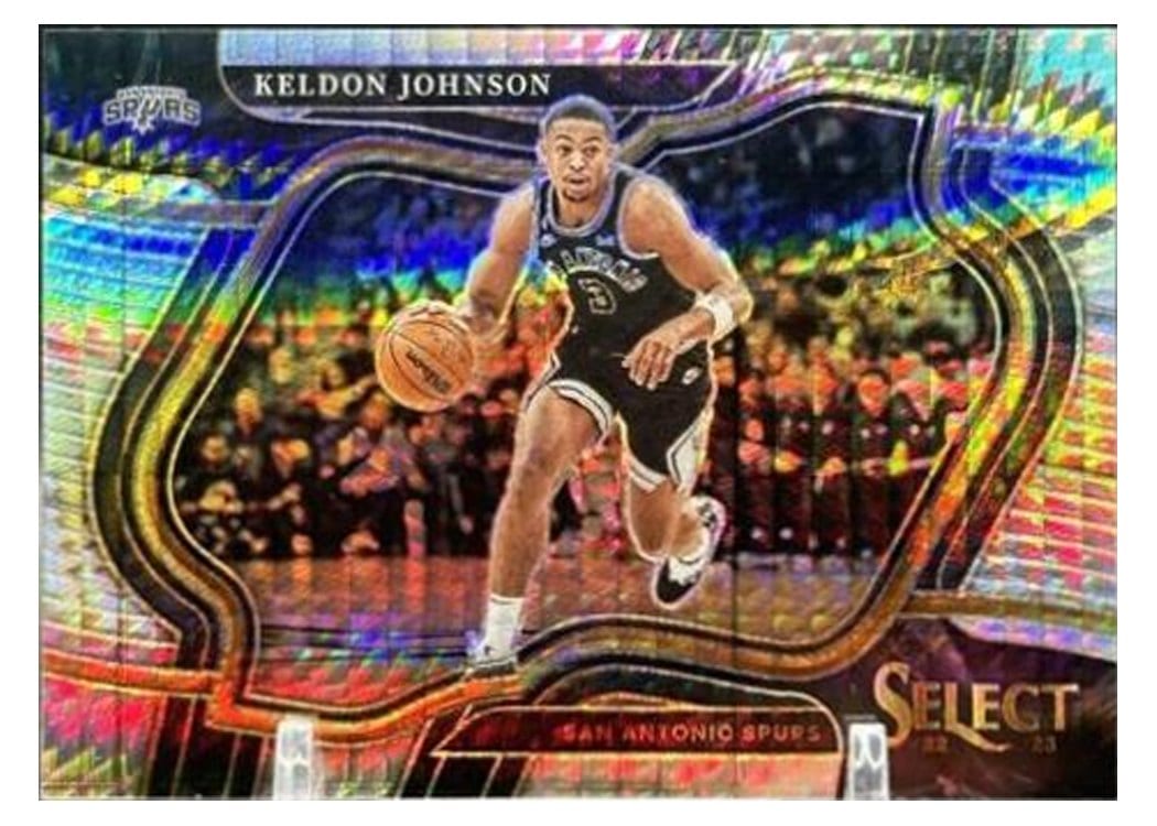 2022-23 Panini Select Base Set Keldon Johnson #254 card
