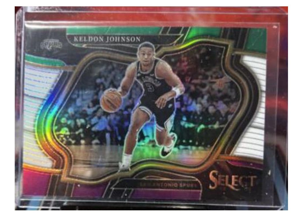 2022-23 Panini Select Base Set Keldon Johnson #254 card