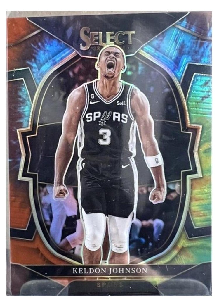 2022-23 Panini Select Base Set Keldon Johnson #254 card