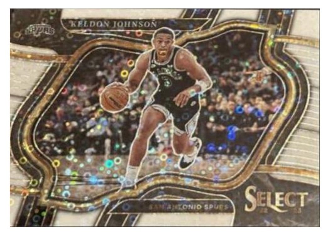 2022-23 Panini Select Base Set Keldon Johnson #254 card