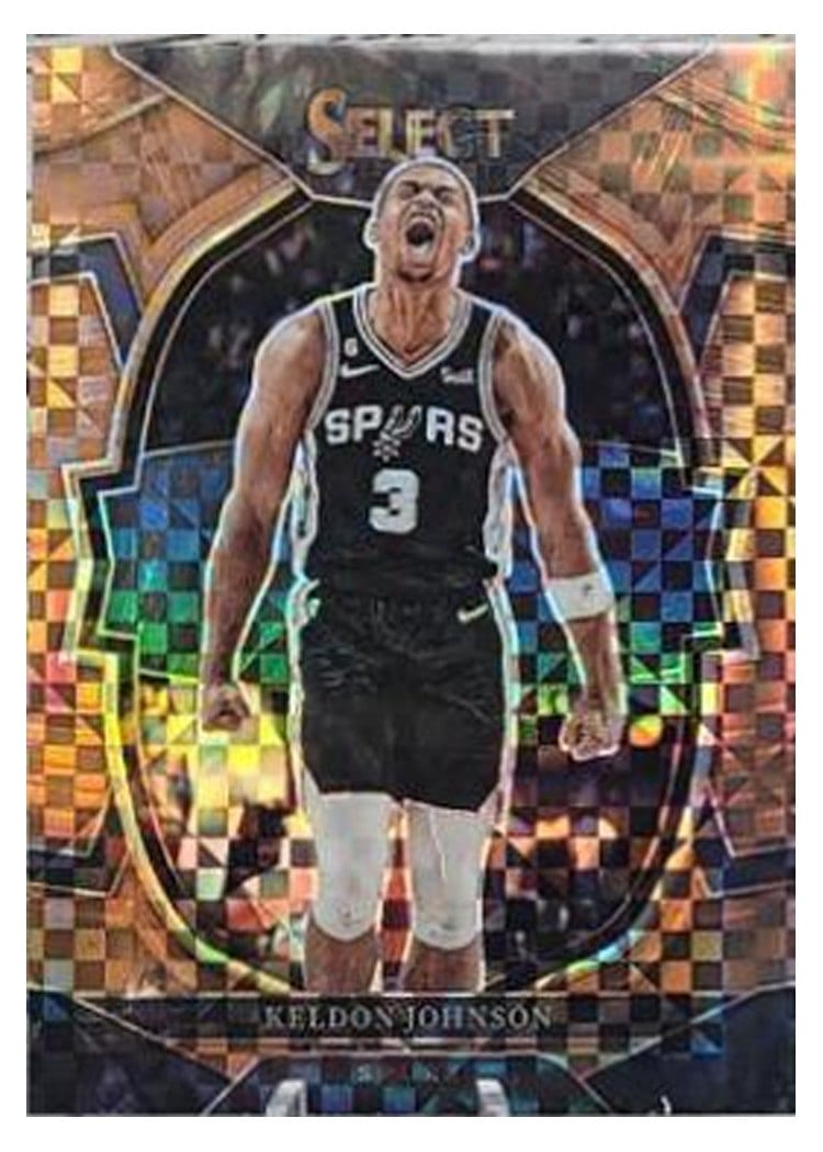 2022-23 Panini Select Base Set Keldon Johnson #54 card