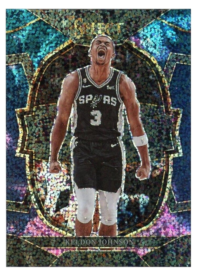 2022-23 Panini Select Base Set Keldon Johnson #54 card