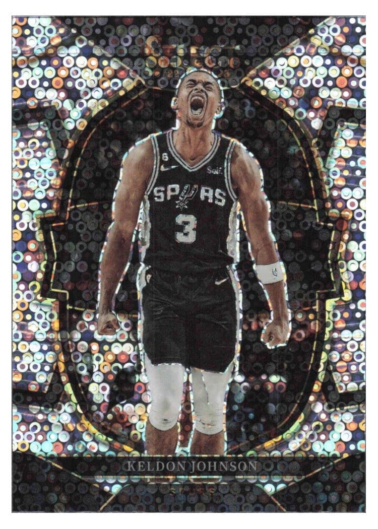 2022-23 Panini Select Base Set Keldon Johnson #54 card