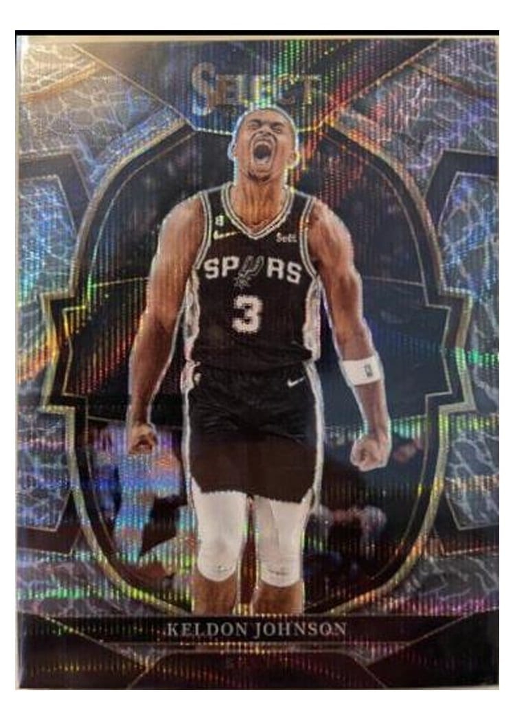 2022-23 Panini Select Base Set Keldon Johnson #54 card