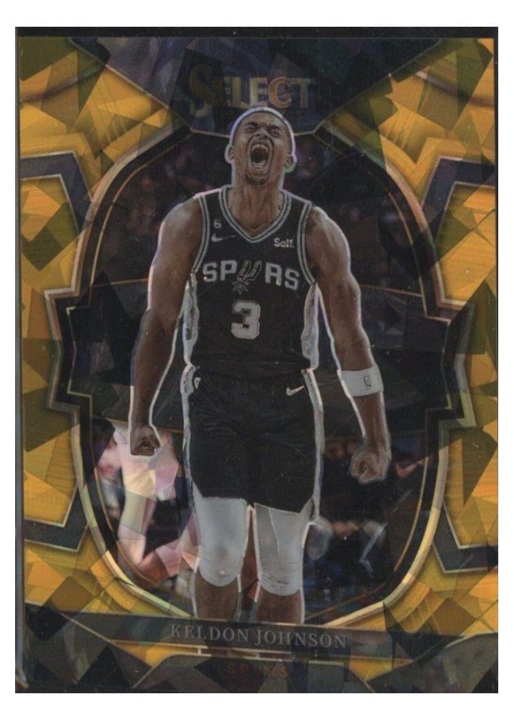 2022-23 Panini Select Base Set Keldon Johnson #54 card