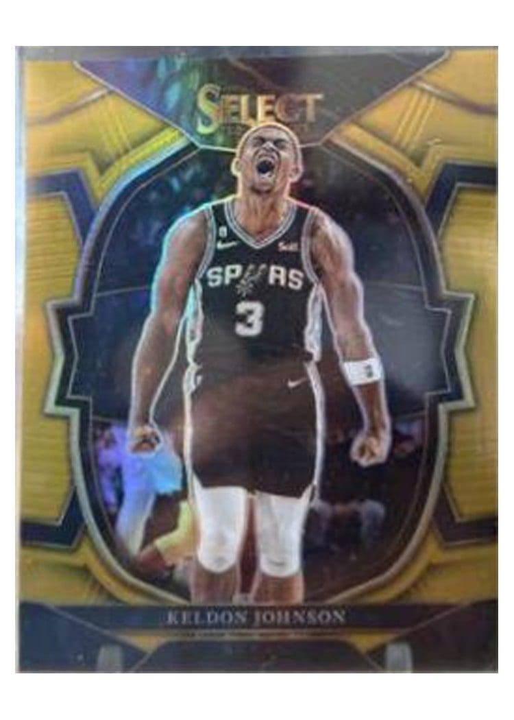 2022-23 Panini Select Base Set Keldon Johnson #54 card
