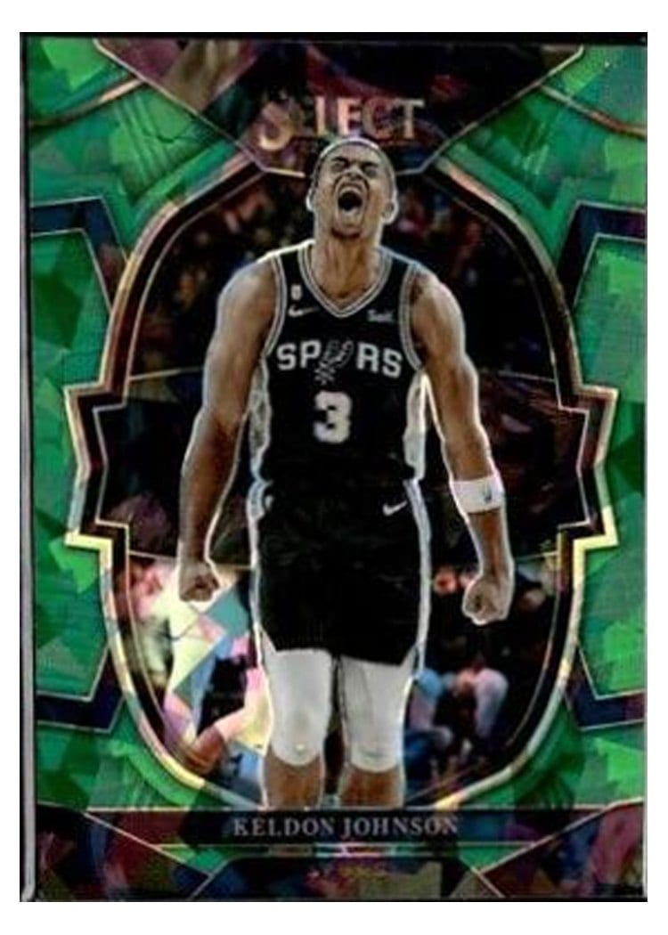 2022-23 Panini Select Base Set Keldon Johnson #54 card