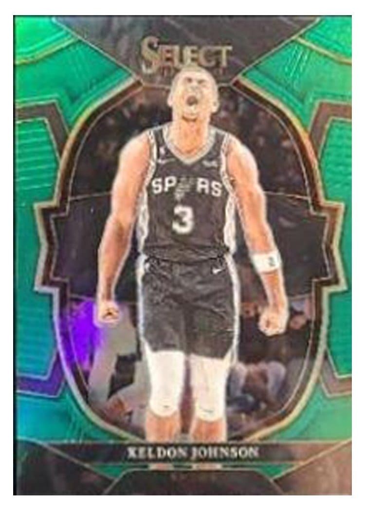 2022-23 Panini Select Base Set Keldon Johnson #54 card