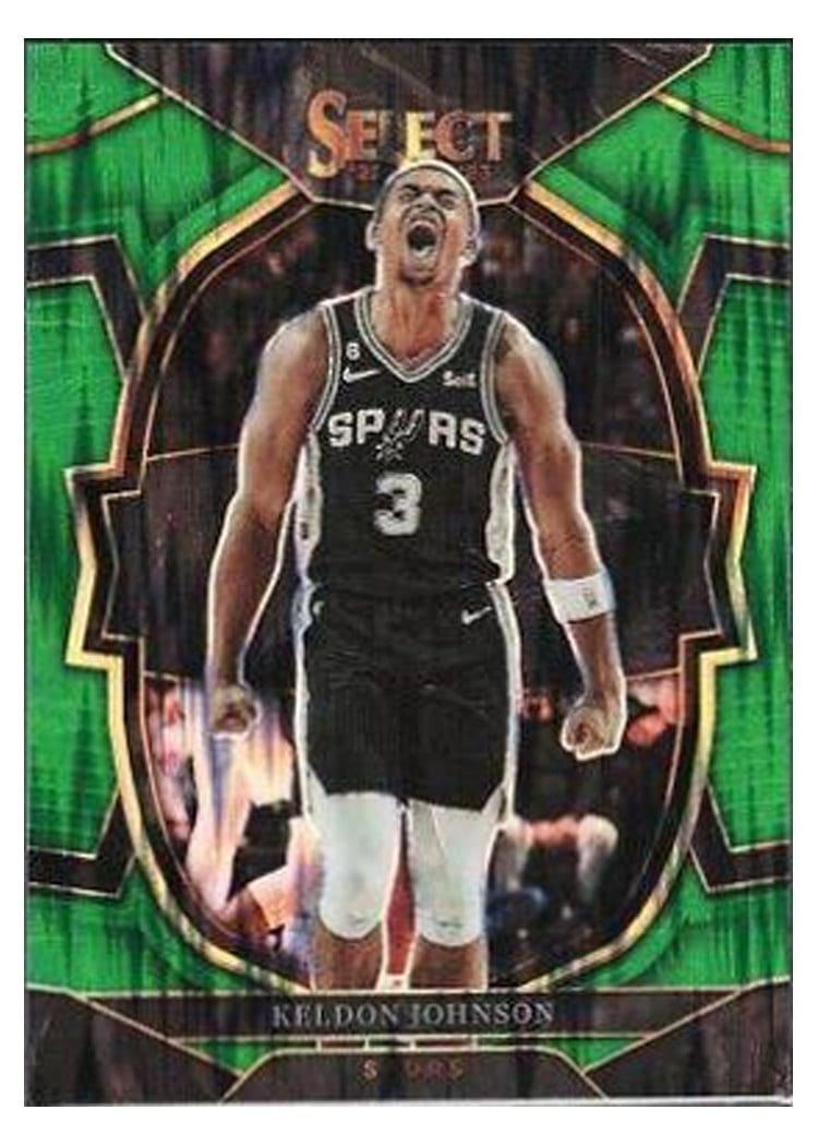 2022-23 Panini Select Base Set Keldon Johnson #54 card