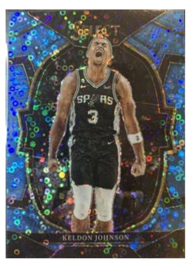 2022-23 Panini Select Base Set Keldon Johnson #54 card