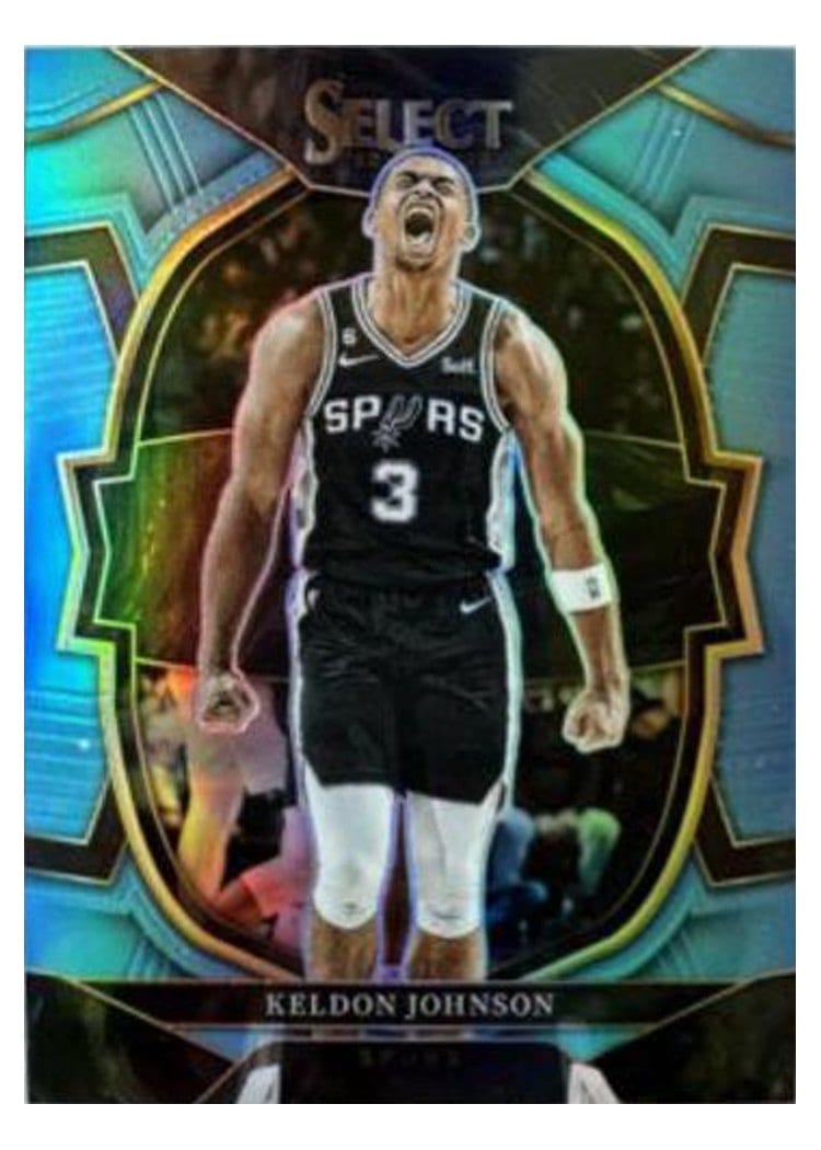 2022-23 Panini Select Base Set Keldon Johnson #54 card