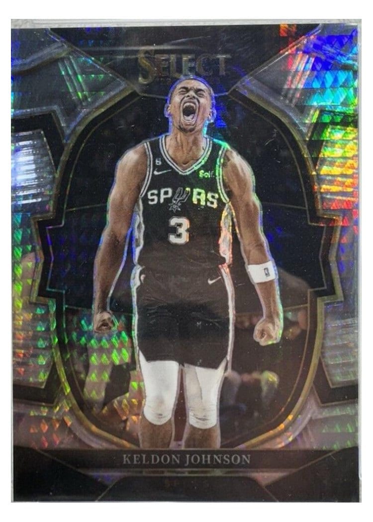 2022-23 Panini Select Base Set Keldon Johnson #54 card