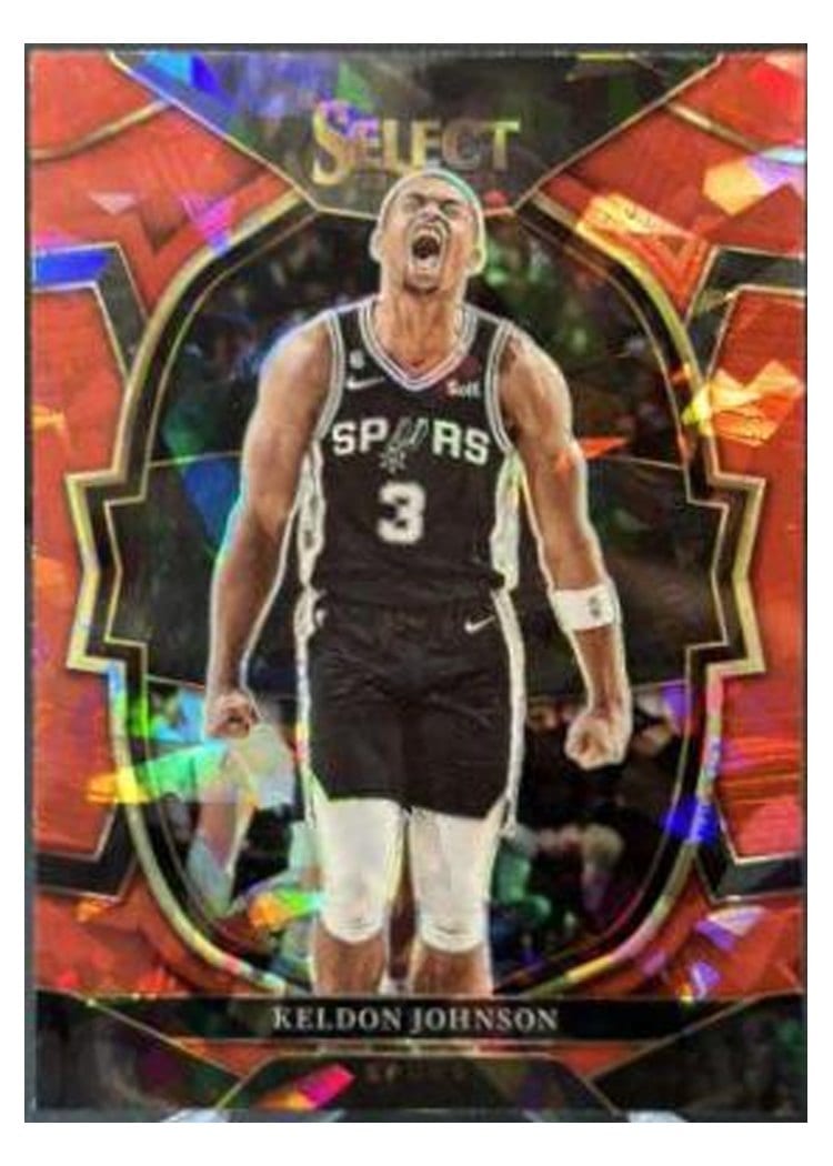 2022-23 Panini Select Base Set Keldon Johnson #54 card