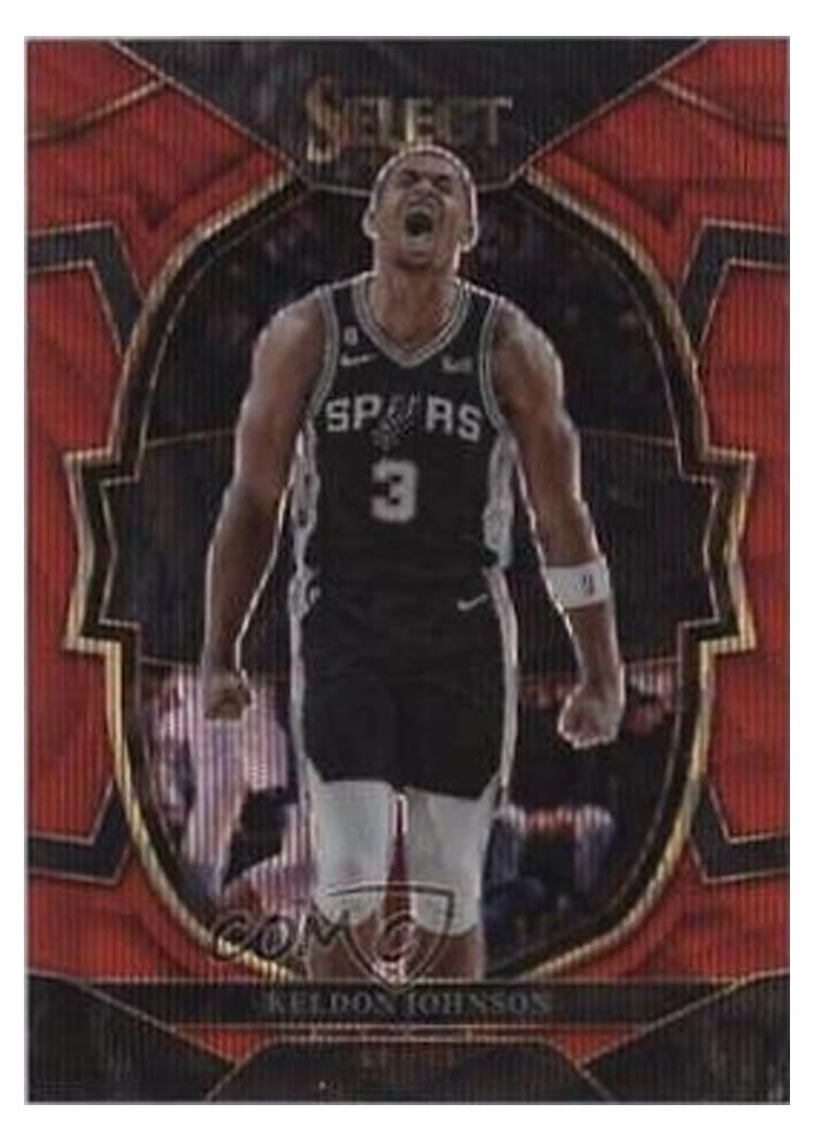 2022-23 Panini Select Base Set Keldon Johnson #54 card